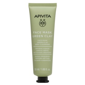 APIVITA Face Mask Μάσκα για Βαθύ Καθαρισμό με Πράσινη Άργιλο 50ml