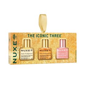 Nuxe Promo Xmas 3 Mini Huile Prodigieuse Huile Prodigieuse για Ενυδάτωση 10ml & Huile Prodigieuse Or 10ml & Huile Prodigieuse Or Florale 10ml
