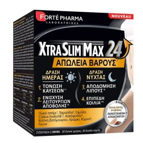 FORTE PHARMA XtraSlim MAX 24 Metabolism Enhancement & Burn Stimulation 60 Tablets