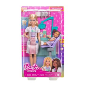 Mattel Barbie Dentist Doll Κούκλα Οδοντίατρος από 3+ Ετών