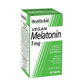 Health Aid Vegan Melatonin 1mg για τον Ύπνο 90 Ταμπλέτες Health Aid Vegan Melatonin 1mg για τον Ύπνο 90 Ταμπλέτες
