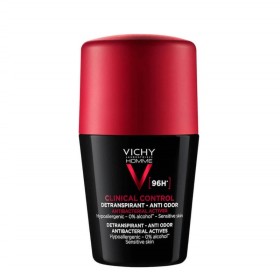 VICHY Homme Deodorant Clinical Control Detranspirant Ανδρικό Αποσμητικό Roll-On με Προστασία Έως 96 Ώρες 50ml