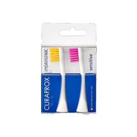 Curaprox Hydrosonic Ortho/Pro Sensitive Brush Heads Ανταλλακτικές Κεφαλές Ηλεκτρικής Οδοντόβουρτσας Ροζ & Κίτρινο 2 Τεμάχια Curaprox Hydrosonic Ortho/Pro Sensitive Brush Heads Ανταλλακτικές Κεφαλές Ηλεκτρικής Οδοντόβουρτσας Ροζ & Κίτρινο 2 Τεμάχια
