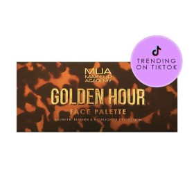 MUA Face Palette Golden Hour Παλέτα Σκιών 15g
