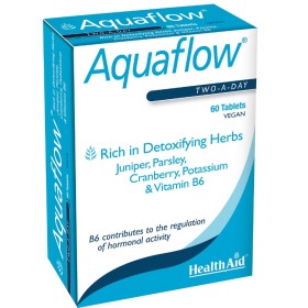 Health Aid Aquaflow Συμπλήρωμα Διατροφής κατά της Κατακράτησης Υγρών 60 Ταμπλέτες