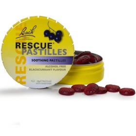 Power Health Bach Rescue Pastilles Blackcurrant Παστίλιες με Γεύση Φραγκοστάφυλο 50g Power Health Bach Rescue Pastilles Blackcurrant Παστίλιες με Γεύση Φραγκοστάφυλο 50g