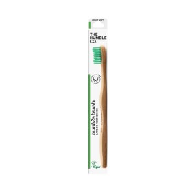 THE HUMBLE CO Humble Brush Bamboo Toothbrush Soft Adult Toothbrush Green 1 Piece