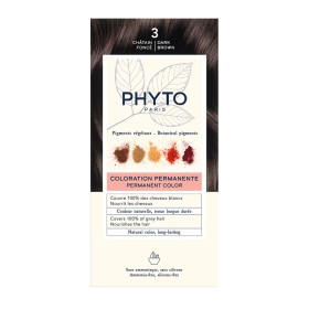 Phyto Paris Coloration 3 Καστανό Σκούρο Μόνιμη Βαφή Μαλλιών