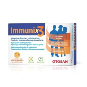 OTOSAN Immunix3 για Ενίσχυση του Ανοσοποιητικού με Γεύση Μέλι & Πορτοκάλι 40 Μασώμενες Ταμπλέτες