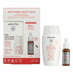 Apivita Promo Bee Sun Safe Daily Age Repair Dry Touch Λεπτόρρευστη Κρέμα Προσώπου κατά των Πανάδων & Ρυτίδων SPF50 50ml & C15 Propolis Correct Serum Αντιρυτιδικός Ορός 10ml Apivita Promo Bee Sun Safe Daily Age Repair Dry Touch Λεπτόρρευστη Κρέμα Προσώπου κατά των Πανάδων & Ρυτίδων SPF50 50ml & C15 Propolis Correct Serum Αντιρυτιδικός Ορός 10ml