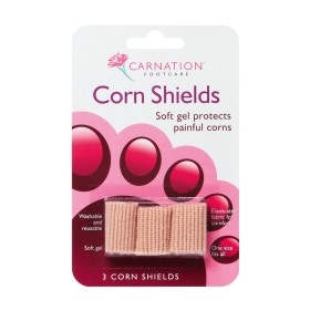 Carnation Corn Shields Προστατευτικά Gel Δακτύλων 3 Τεμάχια Carnation Corn Shields Προστατευτικά Gel Δακτύλων 3 Τεμάχια