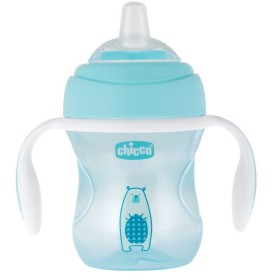 CHICCO Transition Cup 4m+ Μπλε 200ml