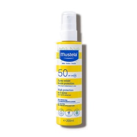 MUSTELA Sun Bébé High Protection Body & Face Sunscreen Spray SPF50 200ml