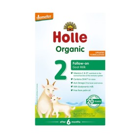 Holle Organic Follow-On Βρεφικό Κατσικίσιο Γάλα σε Σκόνη 6-12m 400g