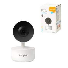 Babyono Camera Smart / Baby Monitor Περιστρεφόμενη Κάμερα με Ενδοεπικοινωνία Νυχτερινή Full HD Ανάλυση Λήψη & Καταγραφή 1 Τεμάχιο