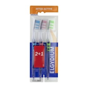 ELGYDIUM Promo Interactive Medium Οδοντόβουρτσες 3 Τεμάχια