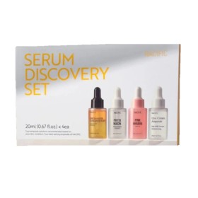 Nacific Promo Holiday Discovery Kit Fresh Herb Origin Serum 20ml & Phytoniacin Brightening Essence 20ml & Pink AHA BHA Serum 20ml & Uyu Cream Ampoule 20ml