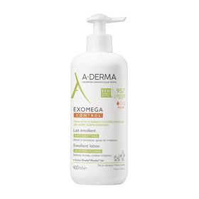 A-Derma Exomega Control Lait Emollient Anti-Scratching Μαλακτικό Γαλάκτωμα κατά του Κνησμού για Ξηρό Δέρμα 400ml