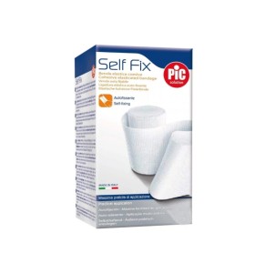 Pic Solution Self Fix Ελαστικός Αυτοσυγκρατούμενος Επίδεσμος 6cmx4m 1 Τεμάχιο