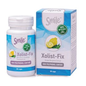 Smile Xolist-Fix για τα Φυσιολογικά Επίπεδα των Λιπιδίων του Αίματος.30 Κάψουλες Smile Xolist-Fix για τα Φυσιολογικά Επίπεδα των Λιπιδίων του Αίματος.30 Κάψουλες