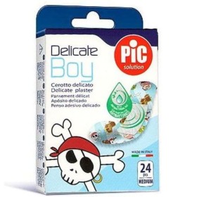 Pic Delicate Boy Medium Παιδικά Αυτοκόλλητα Tσιρότα για Αγόρια 19x72mm 24 Τεμάχια Pic Delicate Boy Medium Παιδικά Αυτοκόλλητα Tσιρότα για Αγόρια 19x72mm 24 Τεμάχια