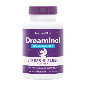 Natures Plus Dreaminol Stress & Sleep Complex χωρίς Μελατονίνη για τον Ύπνο 60 Κάψουλες Natures Plus Dreaminol Stress & Sleep Complex χωρίς Μελατονίνη για τον Ύπνο 60 Κάψουλες