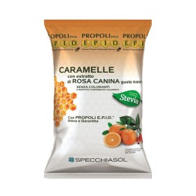 Specchiasol E.P.I.D. Caramelle Rosa Canina Καραμέλες για τον Ερεθισμένο Λαιμό με Γεύση Πορτοκάλι 67,2g Specchiasol E.P.I.D. Caramelle Rosa Canina Καραμέλες για τον Ερεθισμένο Λαιμό με Γεύση Πορτοκάλι 67,2g