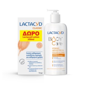 LACTACYD Promo Body Care Nourishing Κρεμώδες Αφρόλουτρο 300ml & Λοσιόν Καθαρισμού για την Ευαίσθητη Περιοχή 200ml