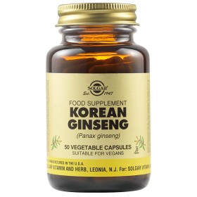 SOLGAR Korean Ginseng 50 Herbal Capsules