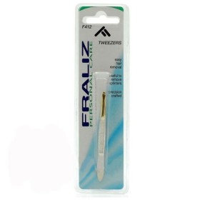 Fraliz Tweezers Τσιμπιδάκι Φρυδιών Χρυσή Μύτη F412 Fraliz Tweezers Τσιμπιδάκι Φρυδιών Χρυσή Μύτη F412