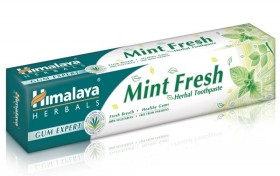 HIMALAYA Wellness Mint Fresh Herbal Toothpaste for Cool Breath and Sensitive Gums 75ml