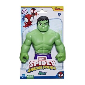 Hasbro Marvel Spidey And His Amazing Friends Supersized Hulk Παιχνίδι Μινιατούρα από 3+ Ετών 22εκ.1 Τεμάχιο