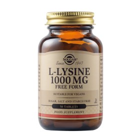 Solgar L-Lysine 1000mg 50 Φυτικές Κάψουλες Solgar L-Lysine 1000mg 50 Φυτικές Κάψουλες
