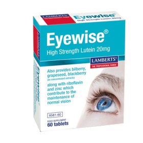 LAMBERTS  Eyewise High Strength Lutein Συμπλήρωμα για την Υγεία των Ματιών 60 Ταμπλέτες