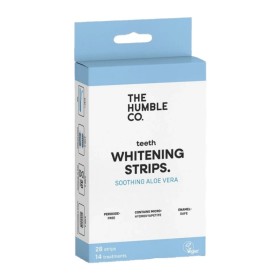 The Humble Co Whitening Teeth Strips Fresh Aloe Vera Ταινίες Λεύκανσης Δοντιών 28 Τεμάχια