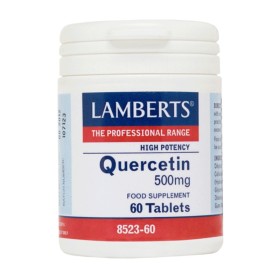 LAMBERTS Quercetin 500mg Antioxidant Supplement for the Cardiovascular System 60 Tablets