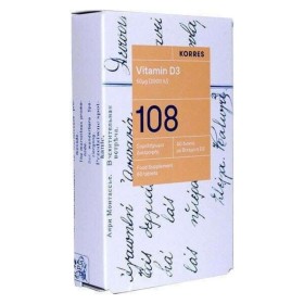 KORRES 108 Vitamin D3 2000iu 60 Tablets
