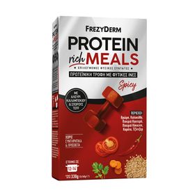 Frezyderm Protein Rich Meals Spicy Πρωτεϊνικό Γεύμα με Αλεύρι Καλαμποκιού & Σπόρους TEFF 2x165g Frezyderm Protein Rich Meals Spicy Πρωτεϊνικό Γεύμα με Αλεύρι Καλαμποκιού & Σπόρους TEFF 2x165g