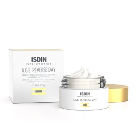 Isdin A.G.E.reverse Day Cream Κρέμα Προσώπου Ημέρας με Τριπλή Αντιγηραντική Δράση 50ml