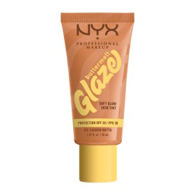 Nyx Professional Makeup Buttermelt Glaze Soft Glow Skin Tint Make Up SPF30 03 Cashew Butta 30ml Nyx Professional Makeup Buttermelt Glaze Soft Glow Skin Tint Make Up SPF30 03 Cashew Butta 30ml