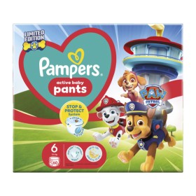 Pampers Active Baby Pants Paw Patrol Μέγεθος 6 (13+kg) Πάνες Βρακάκι 60 Τεμάχια