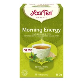 Yogi Tea Morning Energy Βιολογικό Τσάι για Ενέργεια 17 Φακελίσκοι