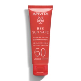 Apivita Bee Sun Safe Αντηλιακή Κρέμα Προσώπου κατά των Πανάδων & των Ρυτίδων Spf50 50ml