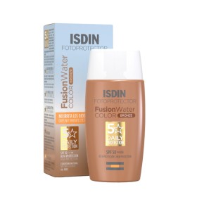 ISDIN Fotoprotector Fusion Water Color Bronze SPF50 Αντηλιακή Κρέμα Προσώπου με Χρώμα 50ml