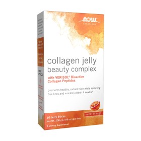 Now Foods Collagen Jelly Beauty Complex Sweet Orange Jelly Sticks Κολλαγόνο για την Υποστήριξη των Οστών & των Αρθρώσεων 10 Τεμάχια Now Foods Collagen Jelly Beauty Complex Sweet Orange Jelly Sticks Κολλαγόνο για την Υποστήριξη των Οστών & των Αρθρώσεων 10 Τεμάχια