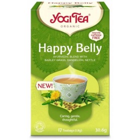 Yogi Tea Happy Belly Τσάι για Πεψη & Ευεξία  17 φακελίσκοι  30,6g