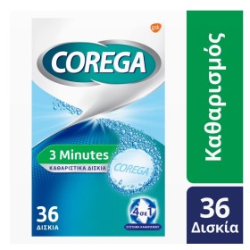 COREGA 3 Minutes Denture Cleaning Tablets 36 Tablets