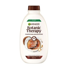 GARNIER Botanic Therapy Coconut Milk & Macadamia Σαμπουάν Απαλότητας για Αφυδατωμένα προς Ξηρά Μαλλιά 400ml