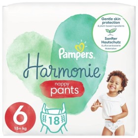 PAMPERS Harmonie Pants Πάνες Μέγεθος 6 (15kg+) 18 Τεμάχια
