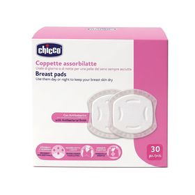 Chicco Αντιβακτηριακά Επιθέματα Στήθους με Κυψελωτή Υφή 30 Τεμάχια Chicco Αντιβακτηριακά Επιθέματα Στήθους με Κυψελωτή Υφή 30 Τεμάχια
